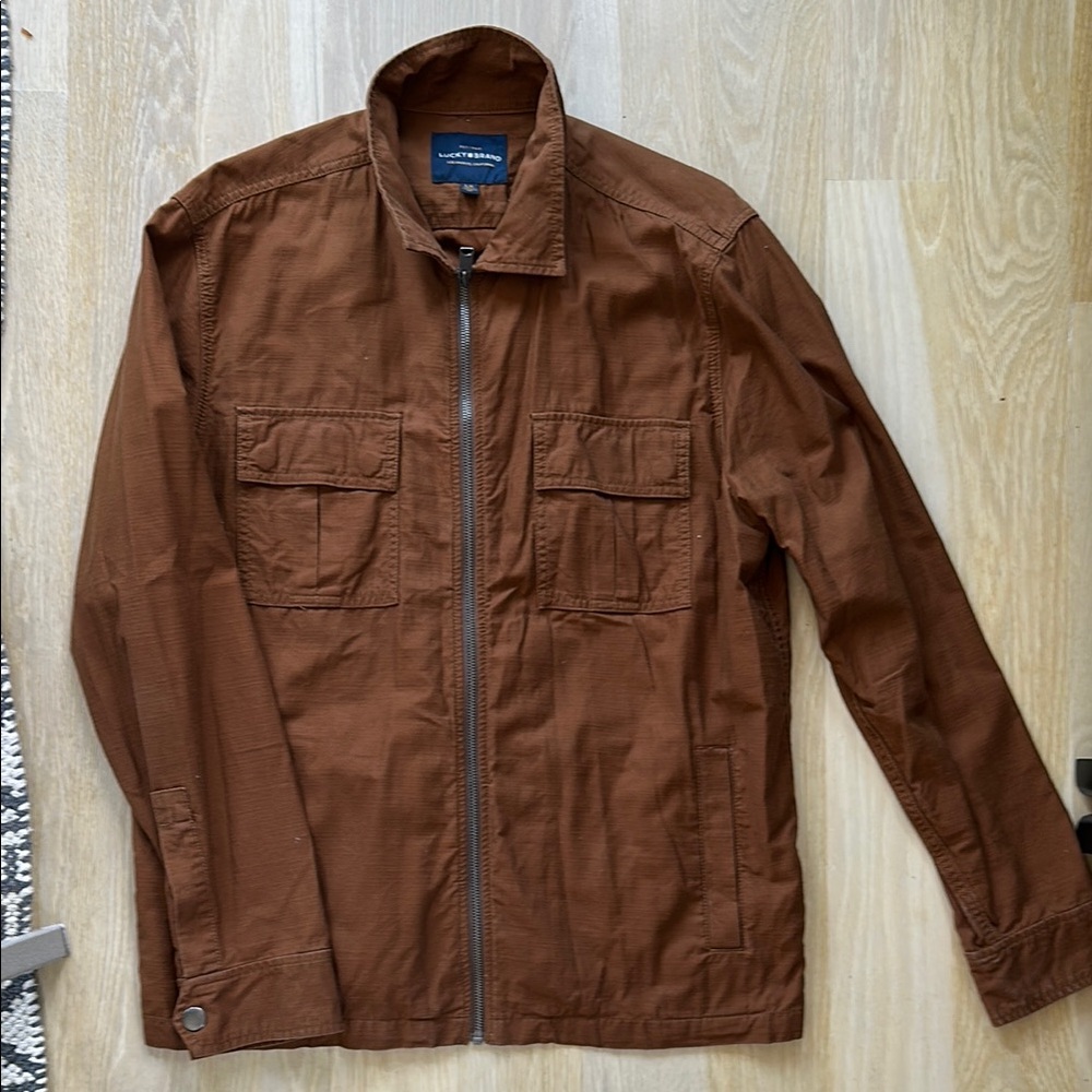 Lucky Brand Men’s Brown Lightweight Jacket